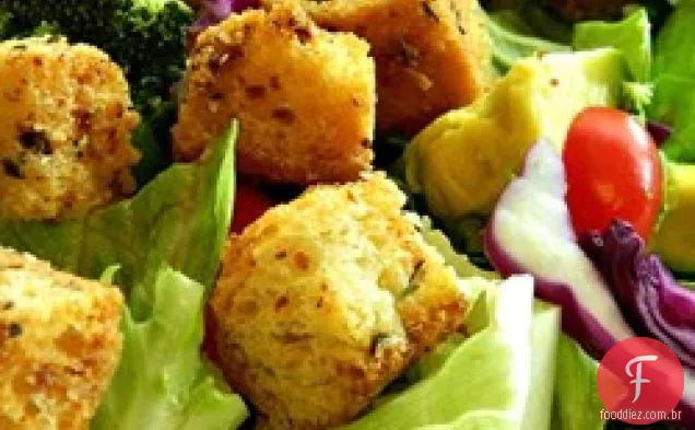 Croutons De Alho-Parmesão