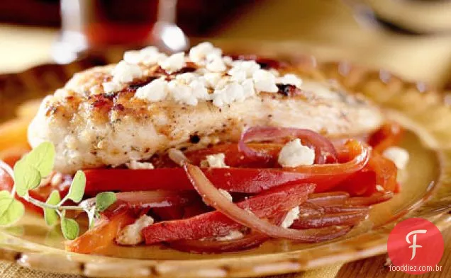 Frango e legumes Feta