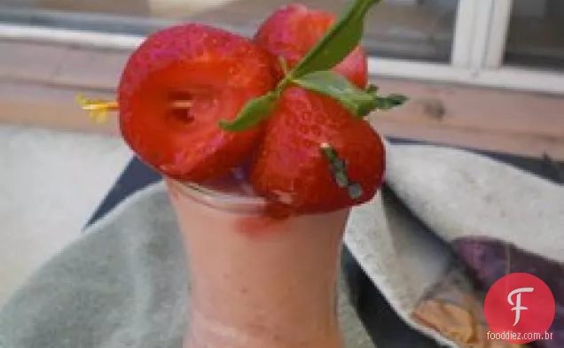 Cj'S incrível Morango Banana Smoovie
