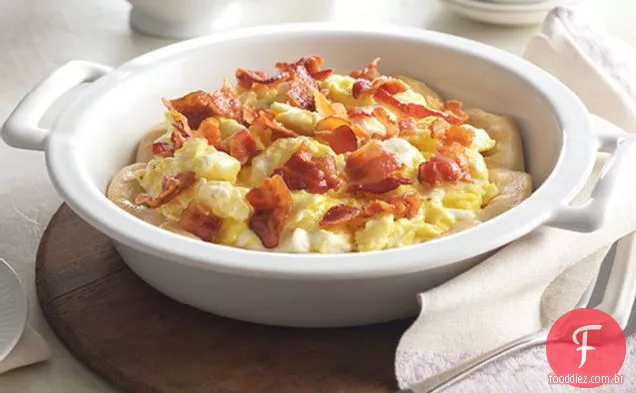 Bacon ' n Eggs Pie