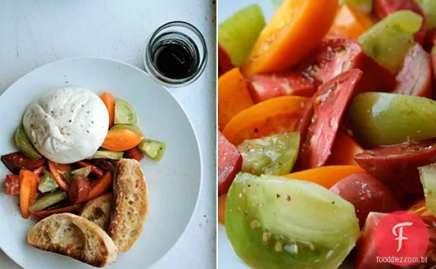Salada De Tomate E Burrata