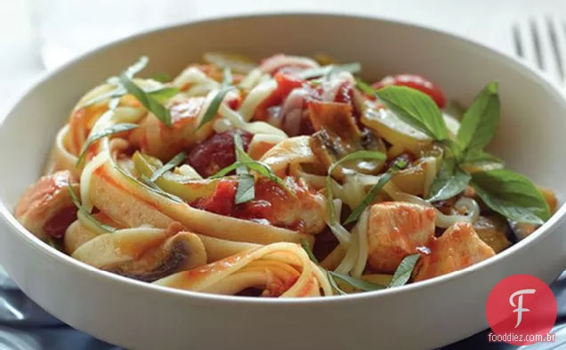 Rápido Fettuccine Cacciatore