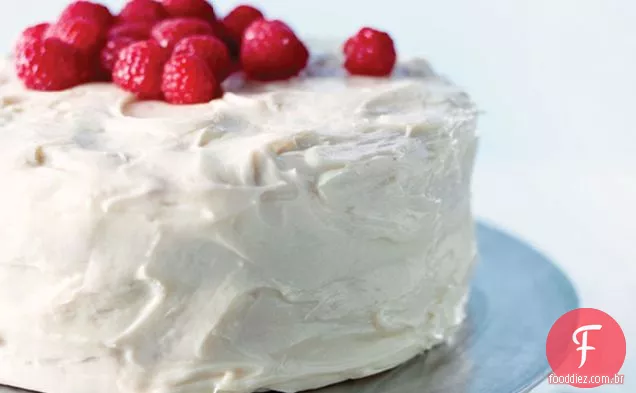 Chocolate Branco-Bolo De Framboesa