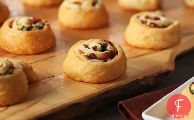 Bacon - Cebola Pinwheels