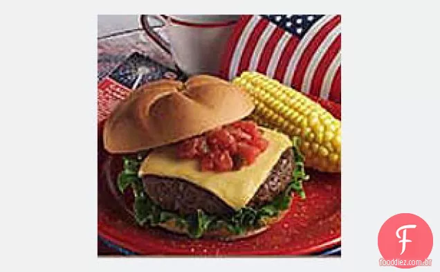 Cheeseburgers Taco Grelhados