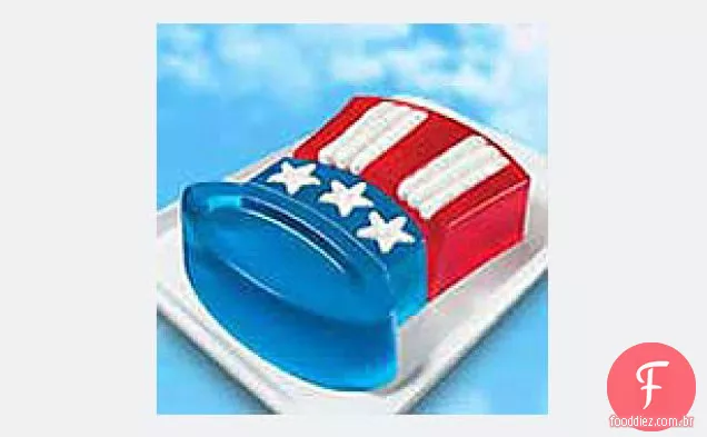 Molde JELL-O do Tio Sam