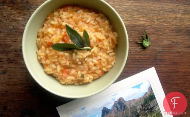 Risoto De Sálvia De Tomate