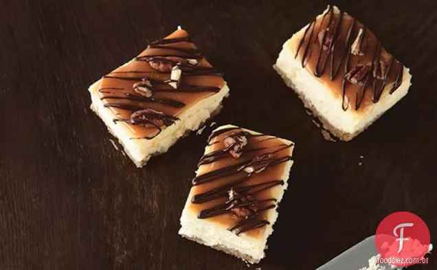 Caramelo-Pecan Cheesecake Bars