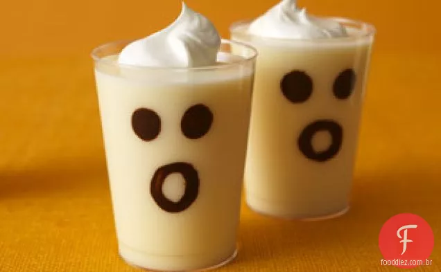 Pudim Fantasmagórico Milk Shake