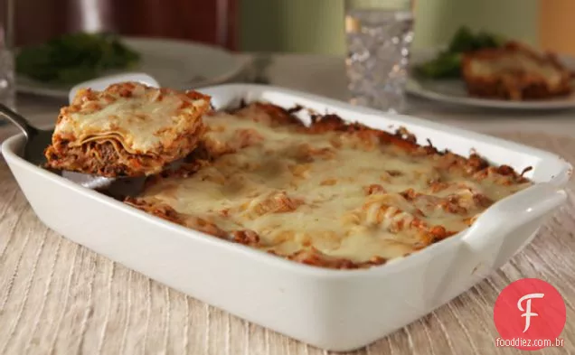 Cheesy Beef & Beringela Lasanha