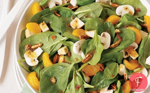 Salada De Frango Cítrico De 5 Minutos