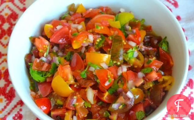 Salsa De Tomate de herança (pico De Gallo)