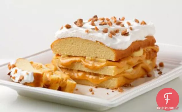 Bolo De Caramelo De Banana
