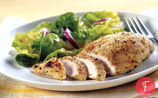Grelhado Garlicky Peitos De Frango