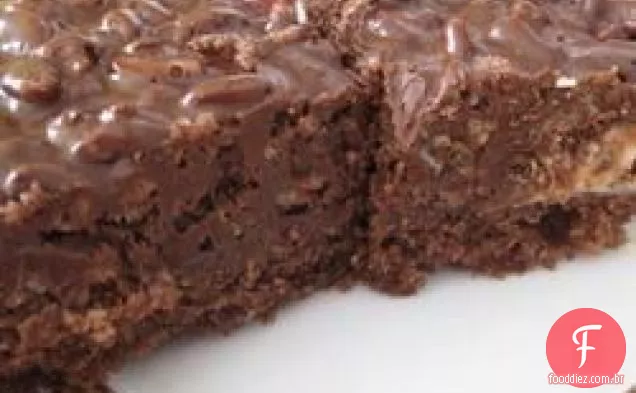 Barras Dobro Do Crumble Do Chocolate
