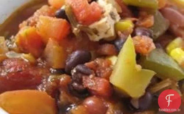 O melhor Chili vegetariano Do Mundo