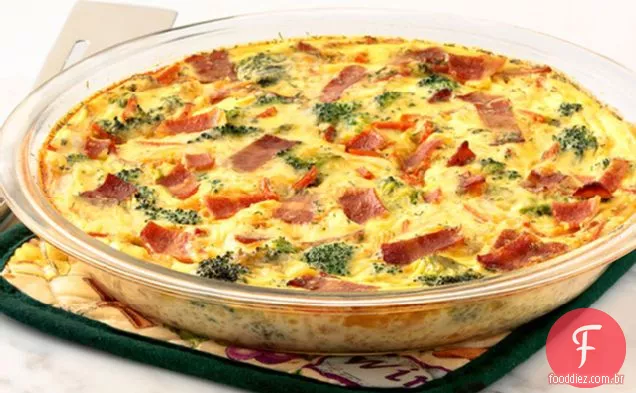Quiche Muito Veggie Crustless
