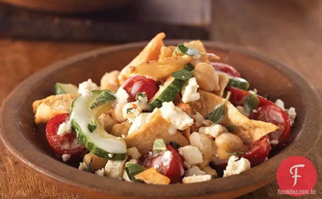 Tomate Fresco E Salada Pita