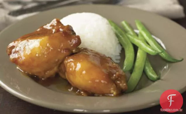 Frango Laranja Fogão Lento