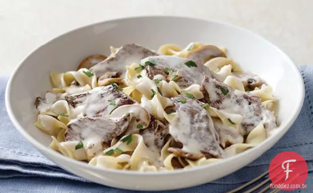 Final Cremoso Carne Stroganoff