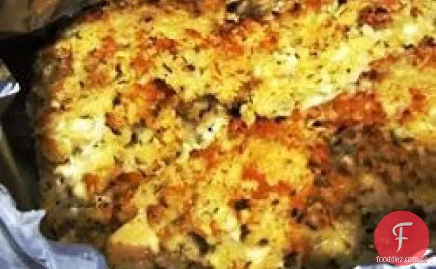Peitos De Frango Recheados Assados No Forno