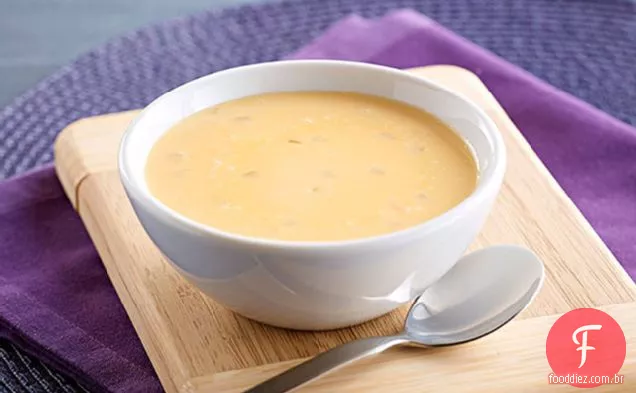 Sopa De Queijo De Cerveja