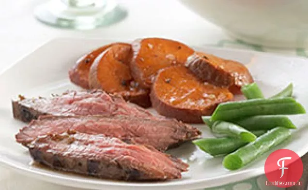 Bife e batatas