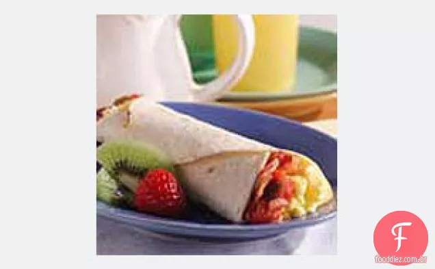 Zesty Bacon & Egg Wrap