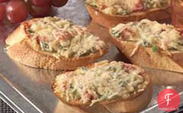 Toasted Romano Crostini