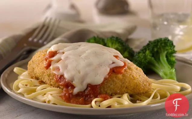 Parmesão De Frango Assado No Forno