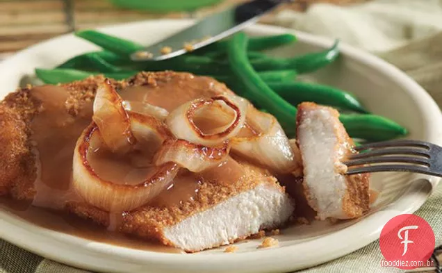 Costeletas De Porco Sufocadas