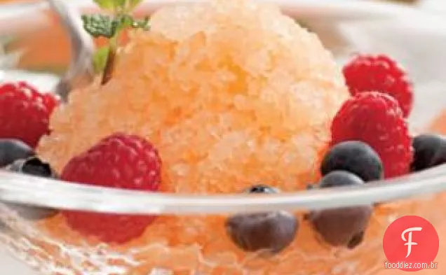 Melão E Maçã Granita