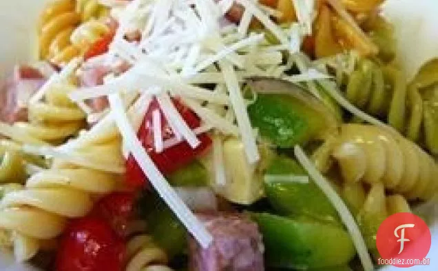 Salada De Massa Italiana Rápida