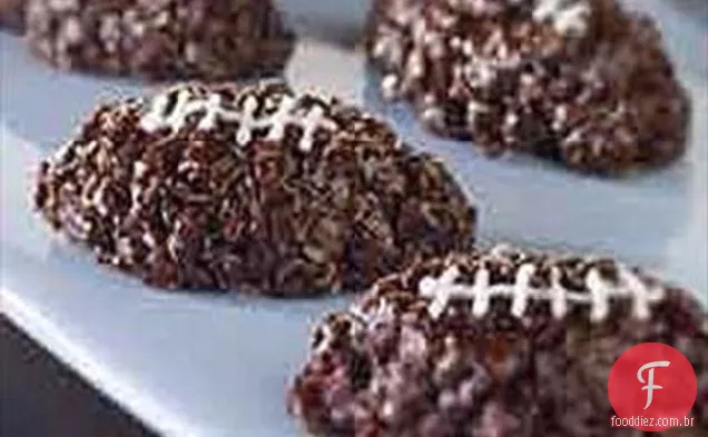 Baker's one BOWL Chocolatey Football Bites