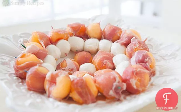 Prosciutto, Melão E Mussarela