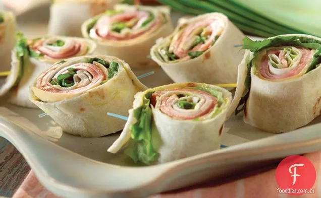 Pinwheel Mini Sanduíches