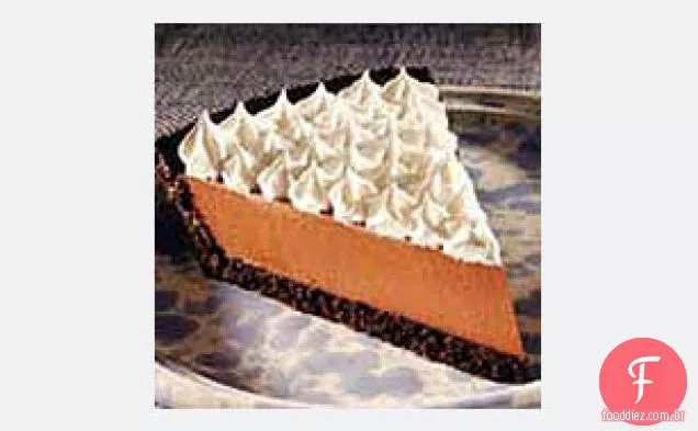 Torta De Chocolate Com Dois Queijos