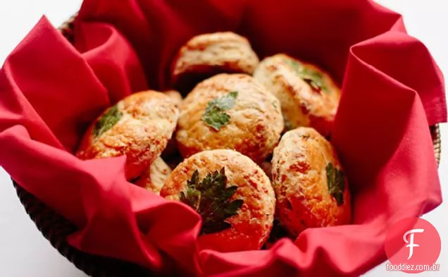 Biscoitos Cheddar De Uma Tigela