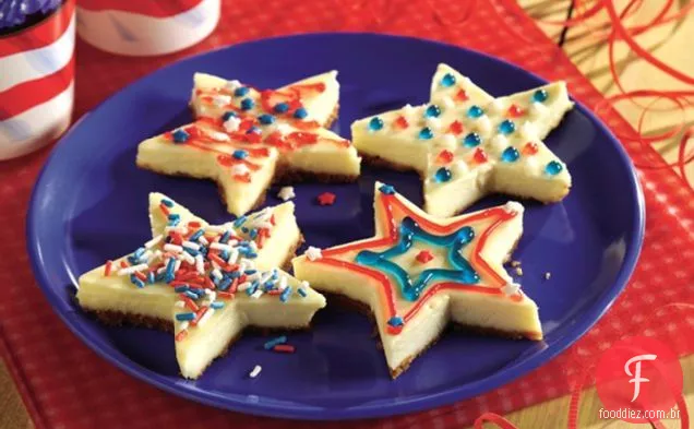 Old Glory Cheesecake Bars