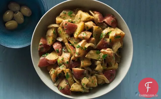Salada De Batata Grelhada Dijon