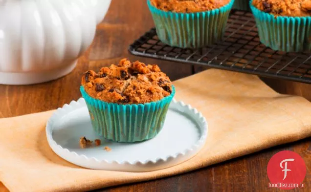 Chocolate Chip Cookie Banana Muffins