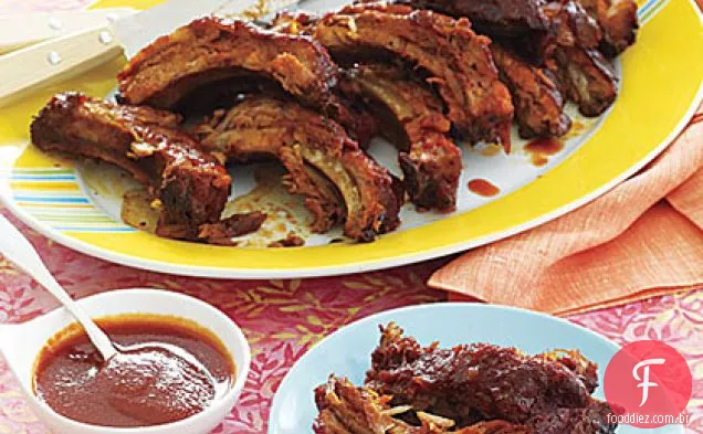Costelas Sobressalentes Vitrificadas Com Rum