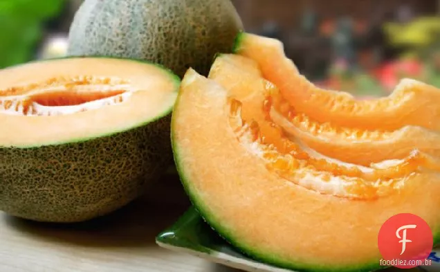 Salada De Caranguejo Com Melão E Marinada Cítrica
