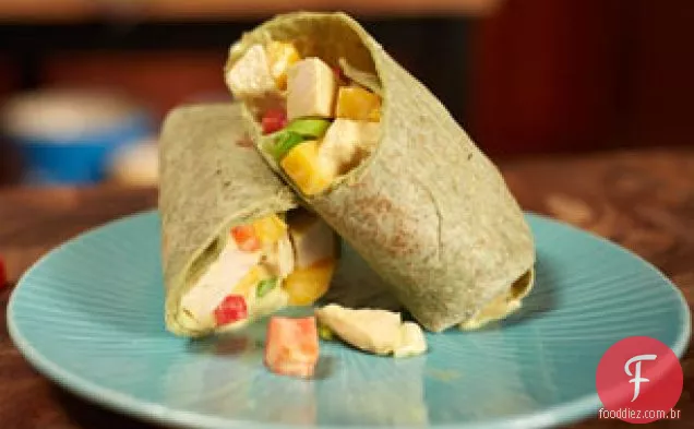 MIRACLE WHIP Mango - Frango Salada Wraps
