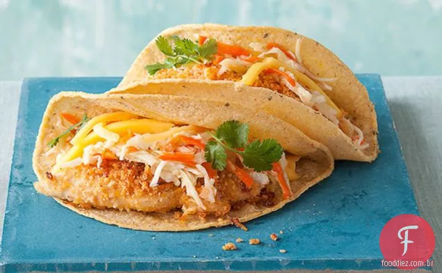 Tacos De Frango Crocantes
