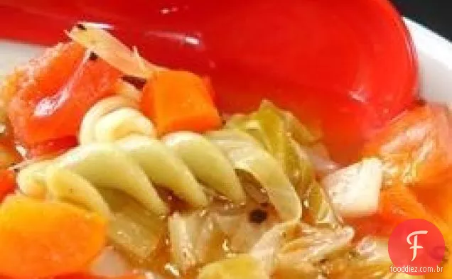 Sopa De Legumes Com Alho