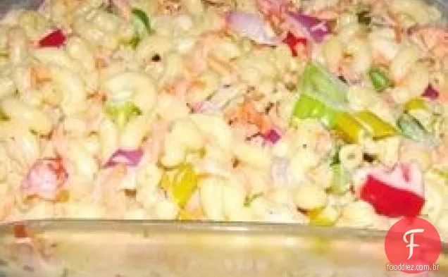 A melhor Salada De Macarrão da mãe