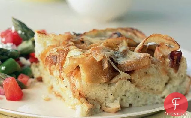 Pudim De Pão De Cebola