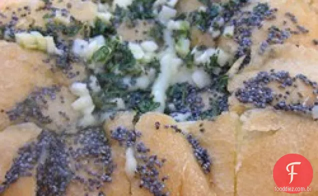 Pão De Semente De Papoula De Queijo