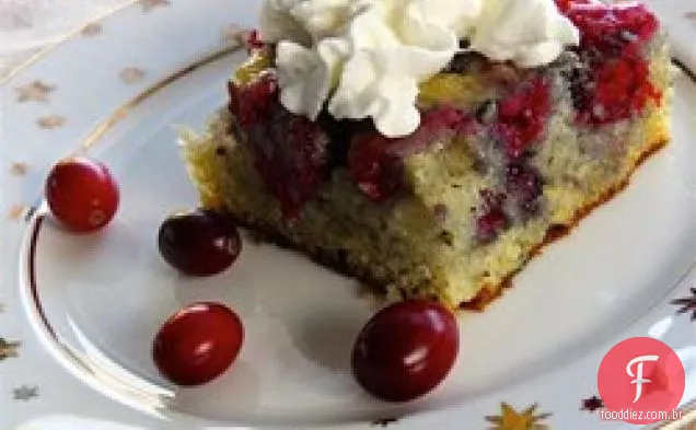 Bolo De Cranberry Fresco